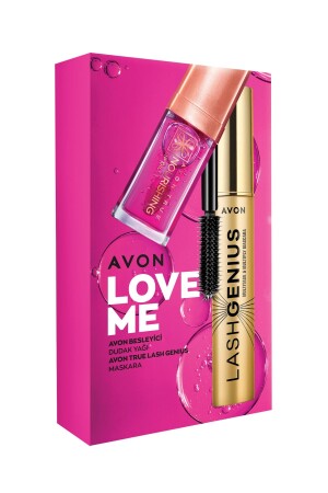 Love Me Nourishing Dudak Yağı Blossom ve Genius Maskara Hediye Paketi - 2