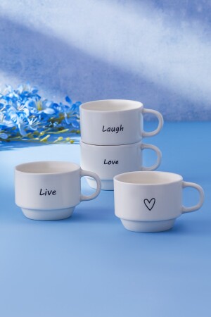 Lovely Laugh 4 Kişilik Espresso Kahve Seti 100 Ml 153.03.06.6657 - 4