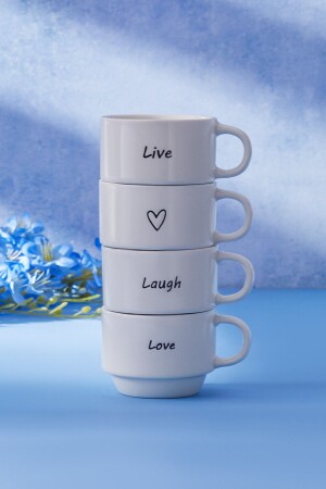 Lovely Laugh 4 Kişilik Espresso Kahve Seti 100 Ml - 2