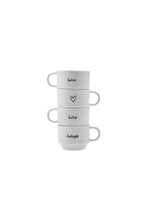 Lovely Laugh 4 Kişilik Espresso Kahve Seti 100 Ml - 7