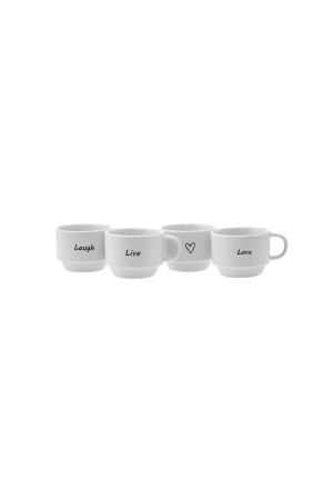 Lovely Laugh Espresso-Kaffeeset für 4 Personen 100 ml - 8