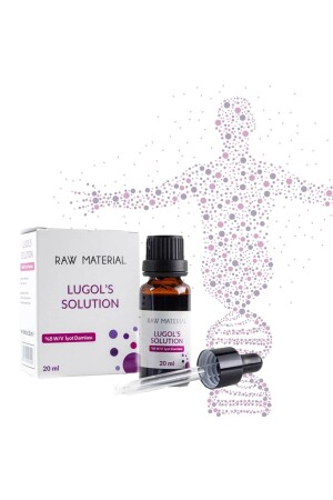 Lugols Lösung Jod 5 % Tropfen 20 ml - 3