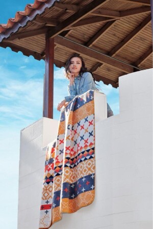 Lüks Peluş Battaniye Battal Boy - Kalın Isıtan Battaniye 200x230 cm - Sesli Home