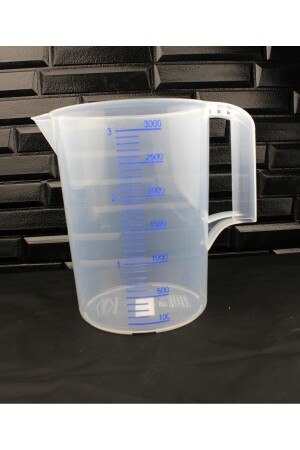 Lüks Plastik Ölçü Kabı 3 Litre snyy-5880 - ALBETTO