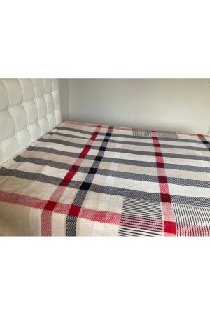 Lüks Vizon Battal Boy 1084 Kırmızı Battaniye 200x240 cm - Mink