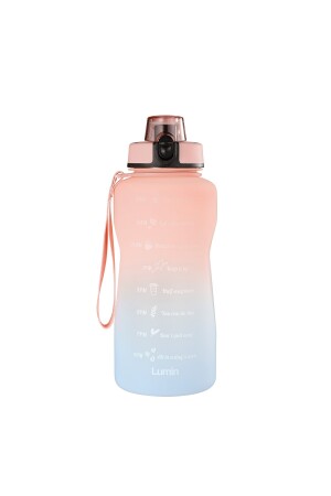 Lumin Wasserflasche 1,5 Liter Motivationsflasche Bpa-freie Wasserflasche Wasserflasche LM-1500-11-PG - 2