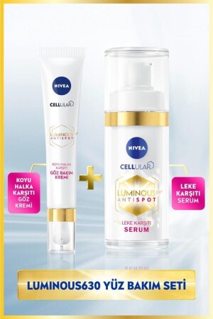 Luminous630 Anti-Blemish Serum 30 ml und Luminous630 Anti-Dark Circle Eye Cream 15 ml SET. NVE. 844 - 2