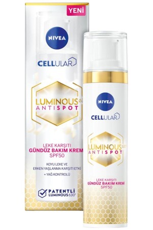 Luminous630 Aydınlatıcı Leke Karşıtı Güneş Korumalı SPF50 Gündüz Yüz Kremi 40ml ve Cilt Serumu 50ml - 5