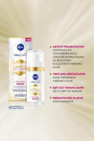 Luminous630 Aydınlatıcı Leke Karşıtı Güneş Korumalı SPF50 Gündüz Yüz Kremi 40ml ve Cilt Serumu 50ml - 8