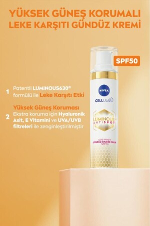 Luminous630 Brightening Anti-Blemish Sonnenschutz SPF50 Tagesgesichtscreme 40 ml und Hautserum 50 ml - 4