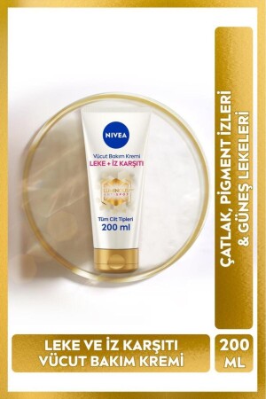 Luminous630 Körperpflegecreme gegen Hautunreinheiten und Narben, 200 ml – Dehnungsstreifen und Sonnenflecken – 48 Stunden Feuchtigkeit - 1