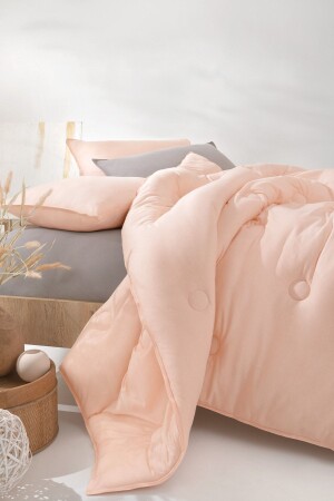 MNZ-Lupa Soft Double Combed Cotton Quilt 300 جرام/م2 - مسحوق YTSGRPIST-1555290 - Yataş