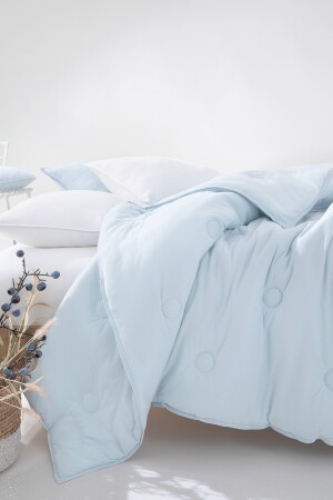 Lupa Soft Steppdecke aus doppelt gekämmter Baumwolle 300 Gr/m2 – Eisblau YTSGRPIST-1555289 - 2