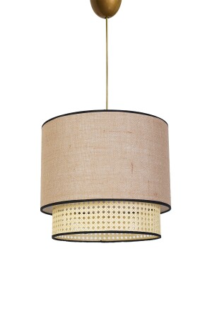 Lustre Pendelleuchte Kronleuchter Beige Creme SH227 - 4