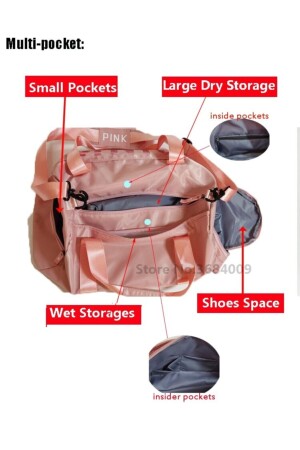 Lux Bag Damen-Schuhfach, wasserdichte Tasche für das Training, 0087 - 7