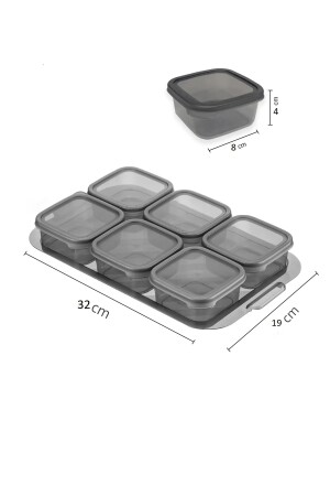 Lüx Organizer Kutu Kahvaltı Takımı Tepsili Kapaklı Saklama Kabı Mutfak Çerezlik Sosluk Sunumluk TYCWEBG52N169148175226094 - 7