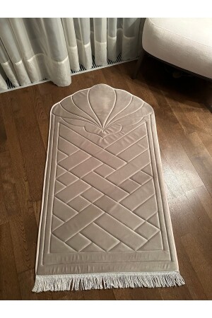 Lux Prayer Rug Orthopädischer Gebetsteppich mit gestepptem Schwamm - İstanbuliyah