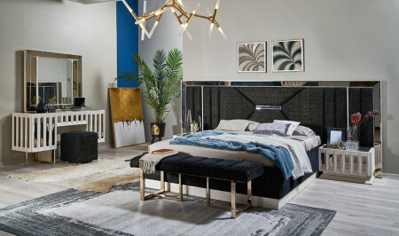 Luxe Luxury Bazalı Yatak Odası - 2