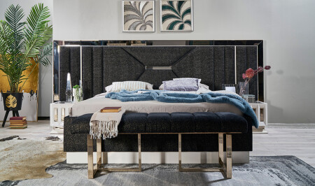 Luxe Luxury Bazalı Yatak Odası - 3