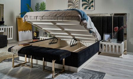 Luxe Luxury Bazalı Yatak Odası - 10