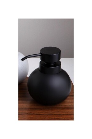 Luxuriöser Flüssigseifenspender aus Keramik, Schwarz 3118 g3118 - 2