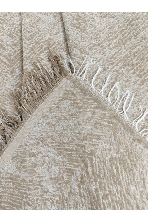 Luxuriöser Sofabezug aus Baumwolle, 170 x 220 cm, Pied Beige. Prägnanter Sofabezug - 3