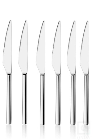 Luxuriöses Speisemesser, 6-teilig, 8/10 Stahl, für Café, Restaurant, Hotel, Zuhause, Typ Messerset Qniay-Food-Knife897 - 2