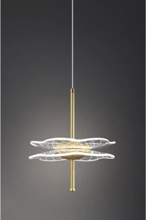 Luxury Exclusive Sarkıt Led Avize Jellyfish Gold Sarı Ledli Avize Kademeli 3 Renk burenze2022-5 - 6