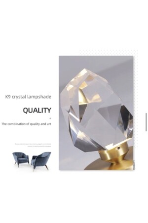 Luxury Modern Kristal Taş Led Avize Diamond Krom Ledli Avize burenze666 - 4