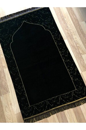 Luxus-Gebetsteppich aus Chenille, 67 x 120 - 1