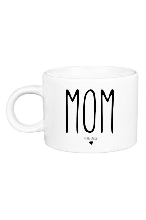 Luxus-Tasse aus Porzellan „Mom The Best Mother“. - 1