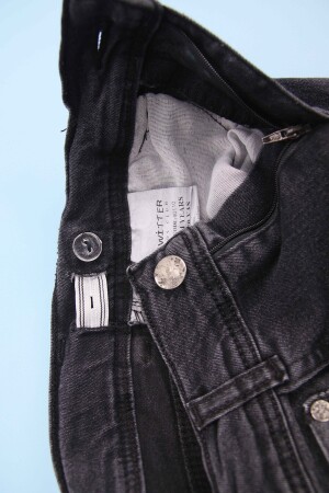 Lycra, verstellbare Taille, schmale Passform, geräucherte Jungen-Denim-Jeans, Jeanshose G30861M31074 - 5