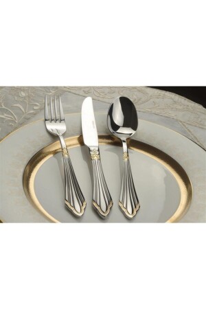 M104g 90 Parça Çatal Bıçak Takımı Altın P050.M104G - Mikasa Moor