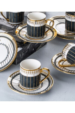 Mabel 6'lı Kahve Fincan Takımı HXF-05090 - Acar
