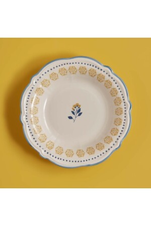 Mabel Stoneware 24 Parça 6 Kişilik Yemek Takımı Mavi 17336 - 10