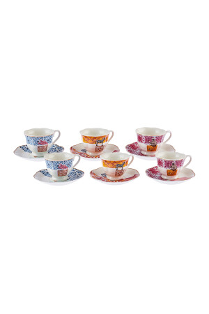 Madagascar Set mit 6 Kaffeetassen 80 ml 153. 03. 05. 0285 - 10