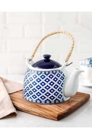 (منيز) - (مصنع شاي للسيدات المصابين بالشعور بالقلق) - (أزرق) - Madame Coco