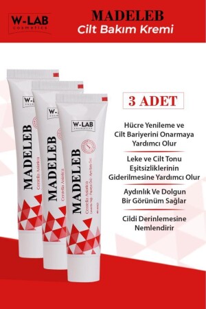 W-lab Madeleb 3 Lü Krem Set W-Lab Kozmetik Madeleb 3 Adet - 3