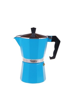 Madre Moka-Kanne 3 Tassen Blau 3480 - 2