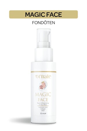 Magic Face Leke- Kırışıklık Karşıtı Fondöten 50 Ml - 2