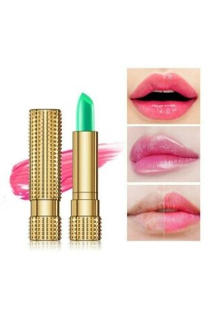 Magic Lipstick Farbwechselnder, 24 Stunden anhaltender Lippenstift Pink - 2