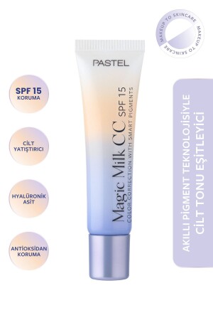 Magic Milk Cc Spf 15 - Cilt Tonu Eşitleyici Spf 15 Cc Krem 51 Medium Deep - 2