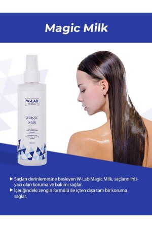 Magic Milk Proteinli Saç Bakım Sütü 200 ml - 4