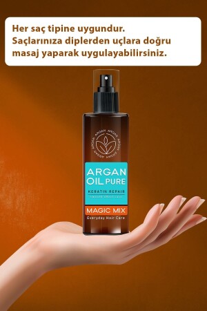 Magic Mix Acil Kurtarma Kırık Uç Onarıcı Argan Bakım Spreyi 110 ml - 6