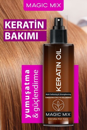 Magıc Mıx Aşırı Yıpranmış Saçlar Için Keratin Yağı 110 ml - 4