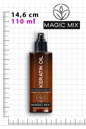 Magıc Mıx Aşırı Yıpranmış Saçlar Için Keratin Yağı 110 ml - 8