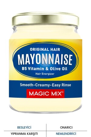 Magic Mix Mayonnaise Besleyici Ve Onarıcı Saç Maskesi 190 ml - 1