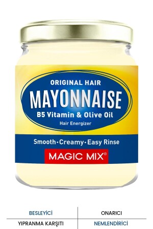 Magic Mix Mayonnaise Besleyici Ve Onarıcı Saç Maskesi 190 ml - 2