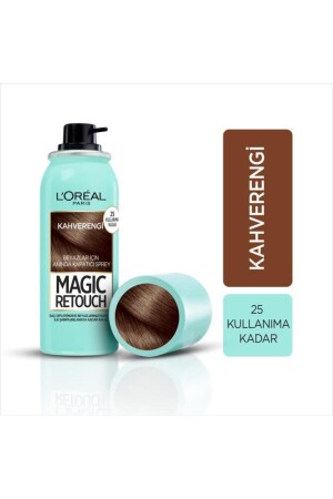 Magic Retouch Beyaz Saçlar Için Kapatıcı Kahverengi Saç Spreyi 75 Ml - 1