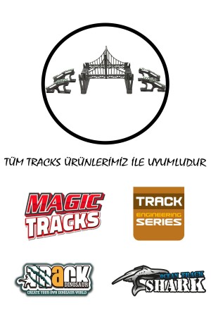 Magic Tracks Zubehör Brücke – Steintunnel – Steinkugel, anwendbar auf alle Tracks-Produkte - 6